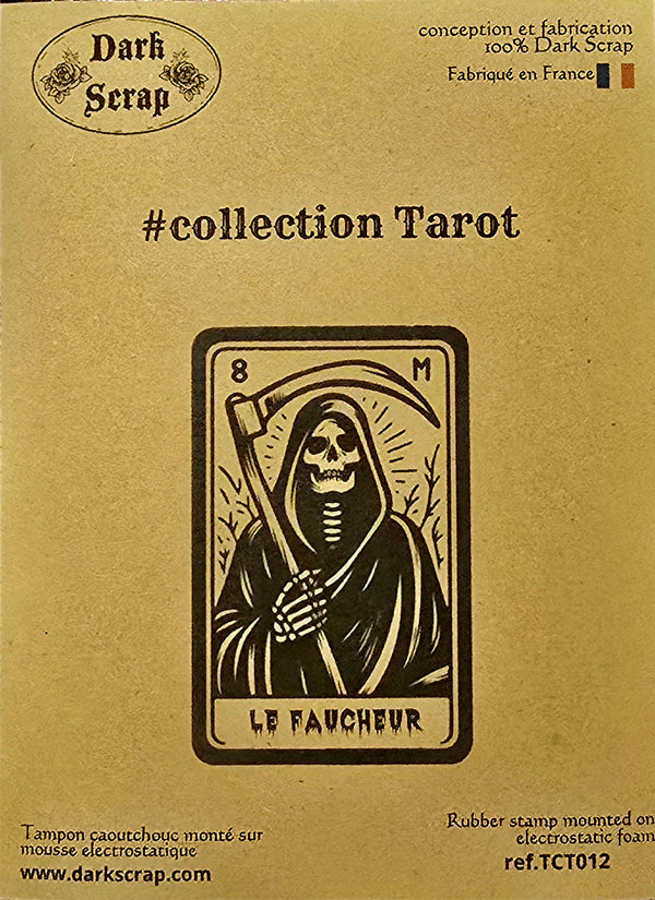Tampon Tarot La Mort ou Le Faucheur - TCT012
