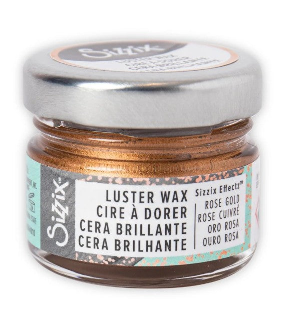 Cire Or Rose métallique -  Wax  Sizzix 20ml - M25