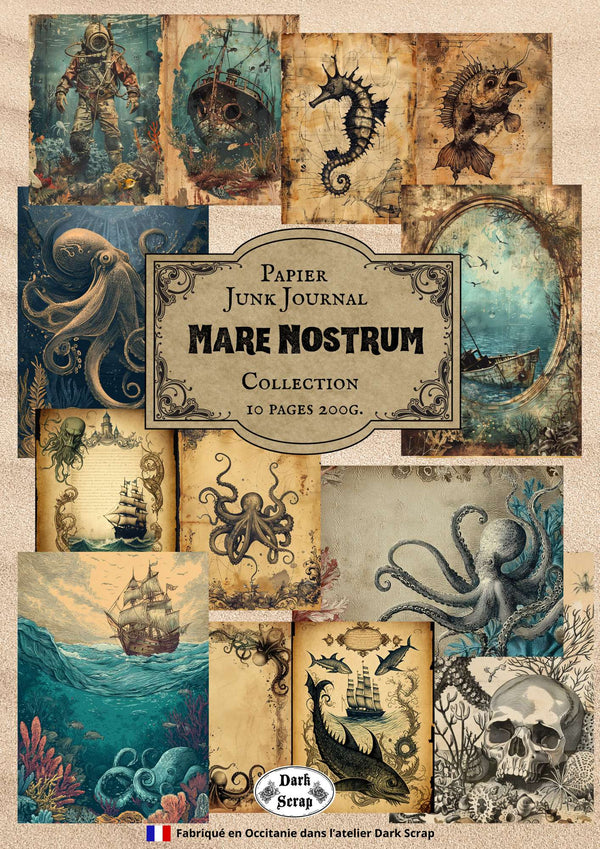 Papier Junk Journal Mare Nostrum - P24