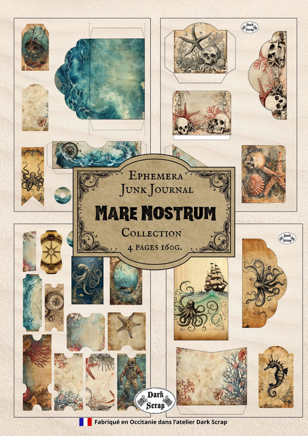 Papier Ephemera Mare Nostrum - P27