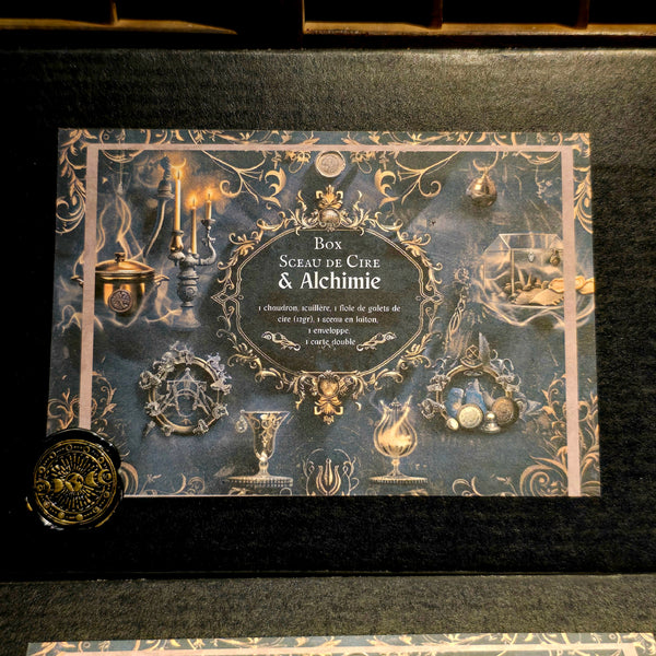 Box Sceau de cire 🦉🌜 | Dark Scrap