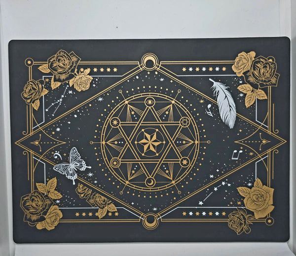 Tapis de découpe mystique noir -  M12