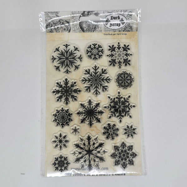 Tampon flocons de neige -  T164