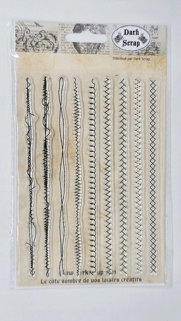 Tampon  lignes de couture T116