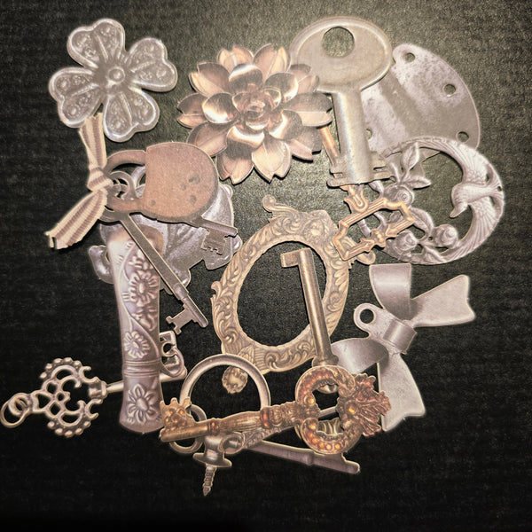 Découpes papier Steampunk /  die cuts - P29