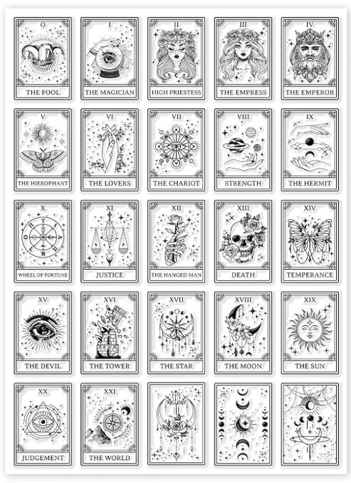 Tampon cartes tarot XL T59